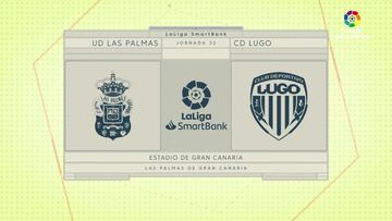 Resumen y goles de Las Palmas vs. Lugo de la Liga Smartbank