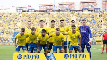 31/08/2025 FUTBOL SEGUNDA DIVISION TEMPORADA 25/26 PARTIDO UD LAS PALMAS - MALAGA