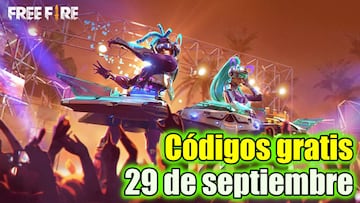 Free Fire | Códigos de hoy jueves 29 de septiembre de 2022: recompensas gratis