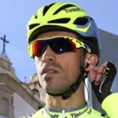 Alberto Contador encara su primera llegada en alto