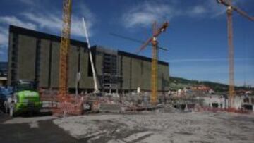 Construcción nuevo estadio San Mamés