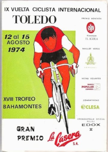 Cartel de la Vuelta a Toledo de 1974