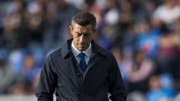 Pedro Caixinha declara que no le teme a la palabra fracaso luego de quedar eliminado de la Copa MX del Clausura 2018.