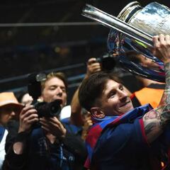 La historia de Lionel Messi en la Champions League
