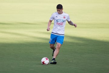 Primer entrenamiento de Colombia en el Metropolitano