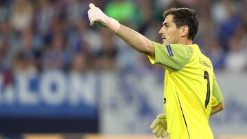 El arquero del Oporto Iker Casillas.