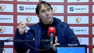 Lopetegui explica la "increíble desventaja" que tienen los equipos de LaLiga en Copa