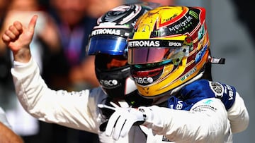 Bottas y Hamilton, doblete de Mercedes.