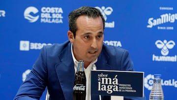 Kike Pérez, director general del Málaga.