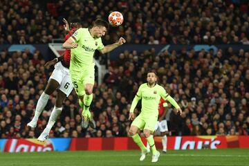 Paul Pogba y Clement Lenglet.