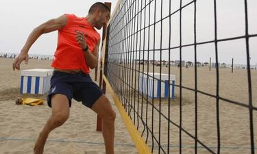 Acento español en el futvolei de Río de Janeiro