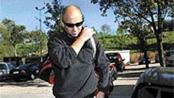 <b>UN TIPO SENCILLO</B>. El tenista estadounidense intentó pasar desapercibido durante su estancia en Madrid.