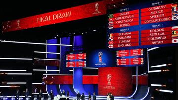 EPA139. MOSCÚ (RUSIA), 01/12/2017.- Vista general del sorteo del Mundial de Rusia 2018 que se celebra en el Palacio del Kremlin de Moscú, Rusia, el 1 de diciembre del 2017. EFE/Sergei Chirikov