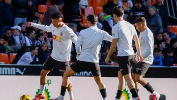 02/02/25 PARTIDO PRIMERA DIVISION
VALENCIA CF - RC CELTA DE VIGO
CALENTAMIENTO