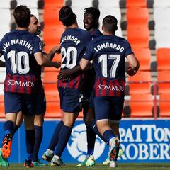 El Huesca rompe su gafe a domicilio siete meses después