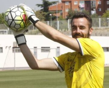 Juan Carlos Martín, nuevo portero del Rayo Vallecano. 
