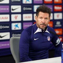 Simeone: “Le veo con ilusión y necesitamos al mejor Morata”