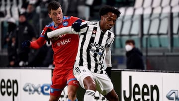 Juan Guillermo Cuadrado, jugador de la Juve y David Ospina, portero del Napoli tuvieron protagonismo en el 1-1 en Turín. Los colombianos fueron importantes