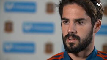 Isco: "A Asensio hay que dejarlo tranquilo, que no se le llene la cabeza de pajaritos"