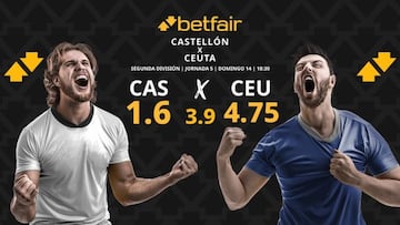 CD Castellón vs. AD Ceuta: horario, dónde ver, pronósticos y clasificación
