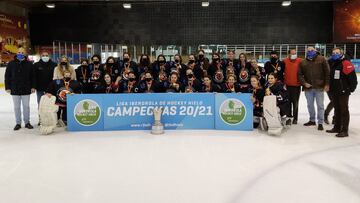 Las reinas del hielo juegan en Majadahonda