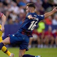 Rochina acabó lesionado contra el Barça