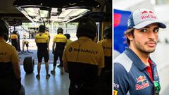 En Renault siguen atentos al futuro de Sainz.