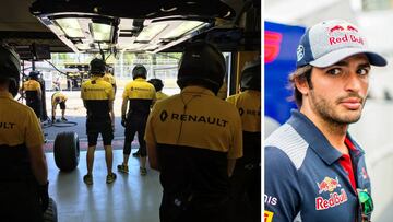 En Renault siguen atentos al futuro de Sainz.