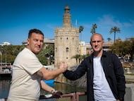 Antoñito y Dani posan para AS.