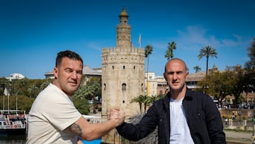 Antoñito y Dani posan para AS.