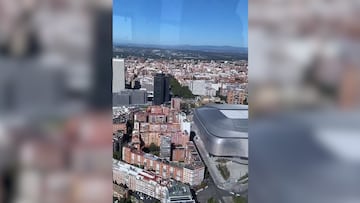 Graban el Bernabéu desde el aire para verlo como nunca se había visto: alucinen