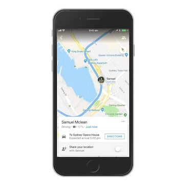 Google Maps ya permite compartir por WhatsApp tu viaje en tiempo real