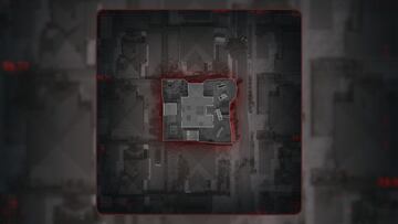 Stash House's extremely restricted map