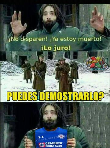 Los memes convierten a Cruz Azul en la burla nacional