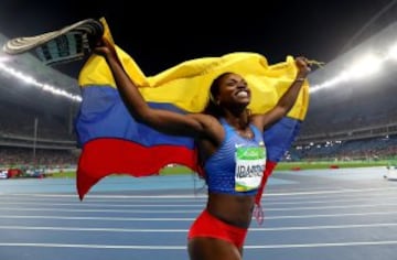 Caterine Ibargüen logra medalla de oro en Salto Triple