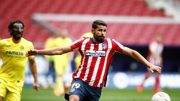 Diego Costa, ante el Villarreal.