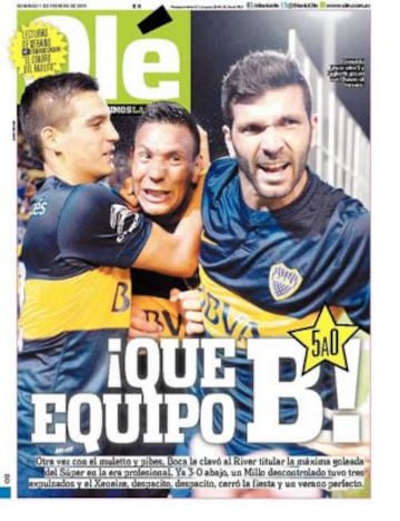 Portadas de la prensa deportiva