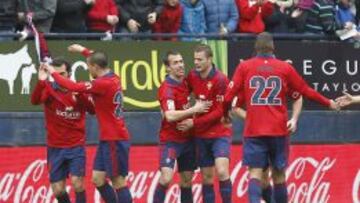 Osasuna, que tiene 35 puntos, necesita dos victorias para mantenerse en Primera.