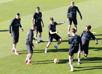 Real Madrid train ahead of trip to Catalonia to face Girona