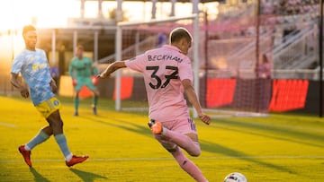 Romeo Beckham supplies three assists in the MLS Next Pro league