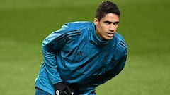 Real Madrid-Atlético Madrid: Raphael Varane misses training