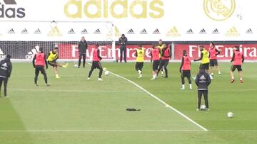 El Real Madrid ya prepara el Clásico del miércoles