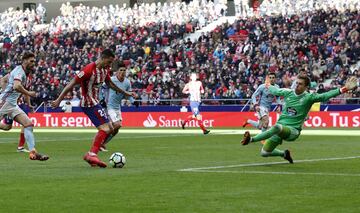 Vitolo marca el 2-0.