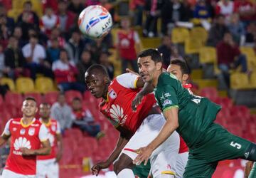 Partido táctico en El Campín. La Equidad se mantiene sólido en el grupo de los ocho, mientras que el equipo dirigido por Gregorio Pérez ratifica su liderato en un partido que tuvo que pelear con 10 jugadores todo el segundo tiempo.