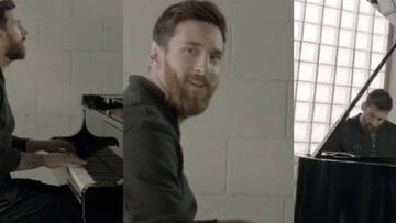 El doble desvela el secreto del Messi pianista en Cornellá