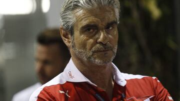 Arrivabene en Singapur.