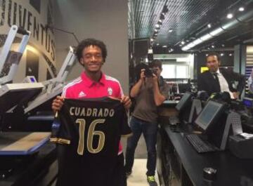 Juan Guillermo Cuadrado jugará con la Juventus hasta el final de la temporada 2015/2016.