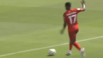 Sinisterra llega encendido y anota este golazo con Bournemouth