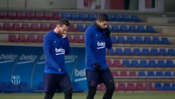 El Barcelona prepara ya su visita a Butarque del sábado