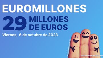 Euromillones: comprobar los resultados del sorteo de hoy, viernes 6 de octubre